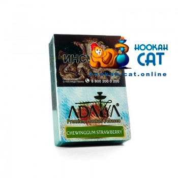 Табак Adalya Chewing Gum Strawberry (Жвачка Клубника) 50г Акцизный Табак Adalya Chewing Gum Strawberry (Жвачка Клубника) 50г Акцизный